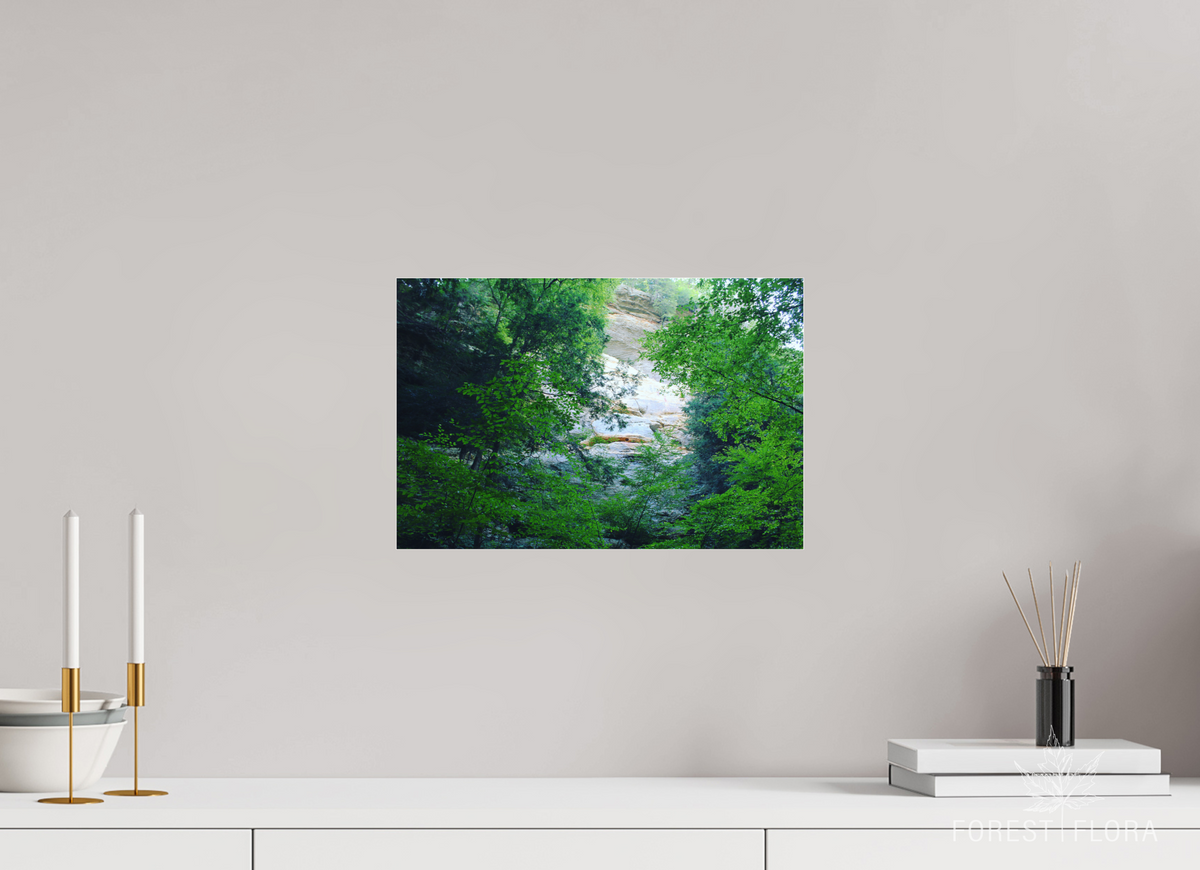 15 x 10″, Photo Print Under Acrylic Glass Sanstone cliffs