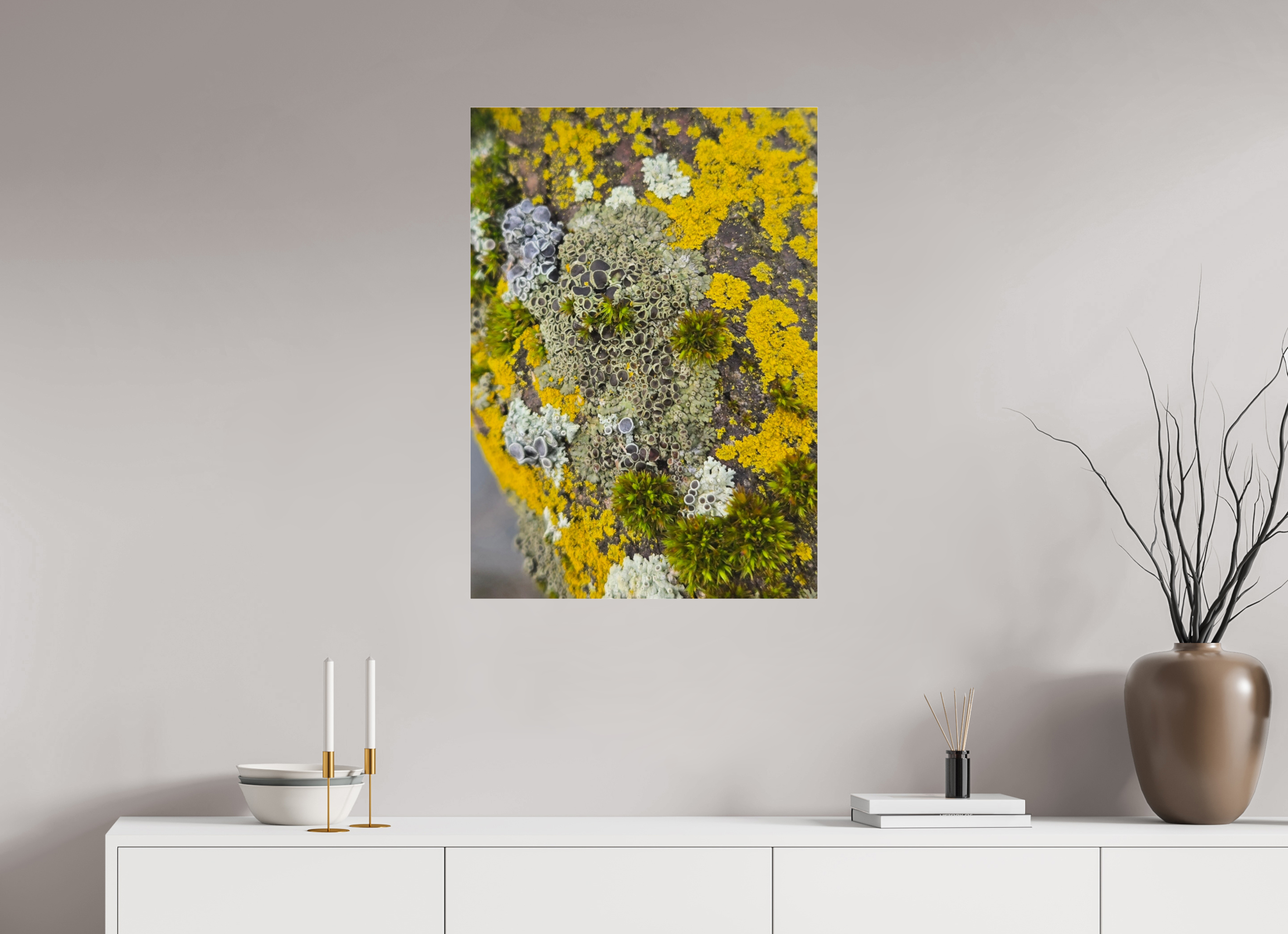 ISO A1 (59,4 x 84,1 cm), Photo Print Under Acrylic Glass Patchwork mosaic