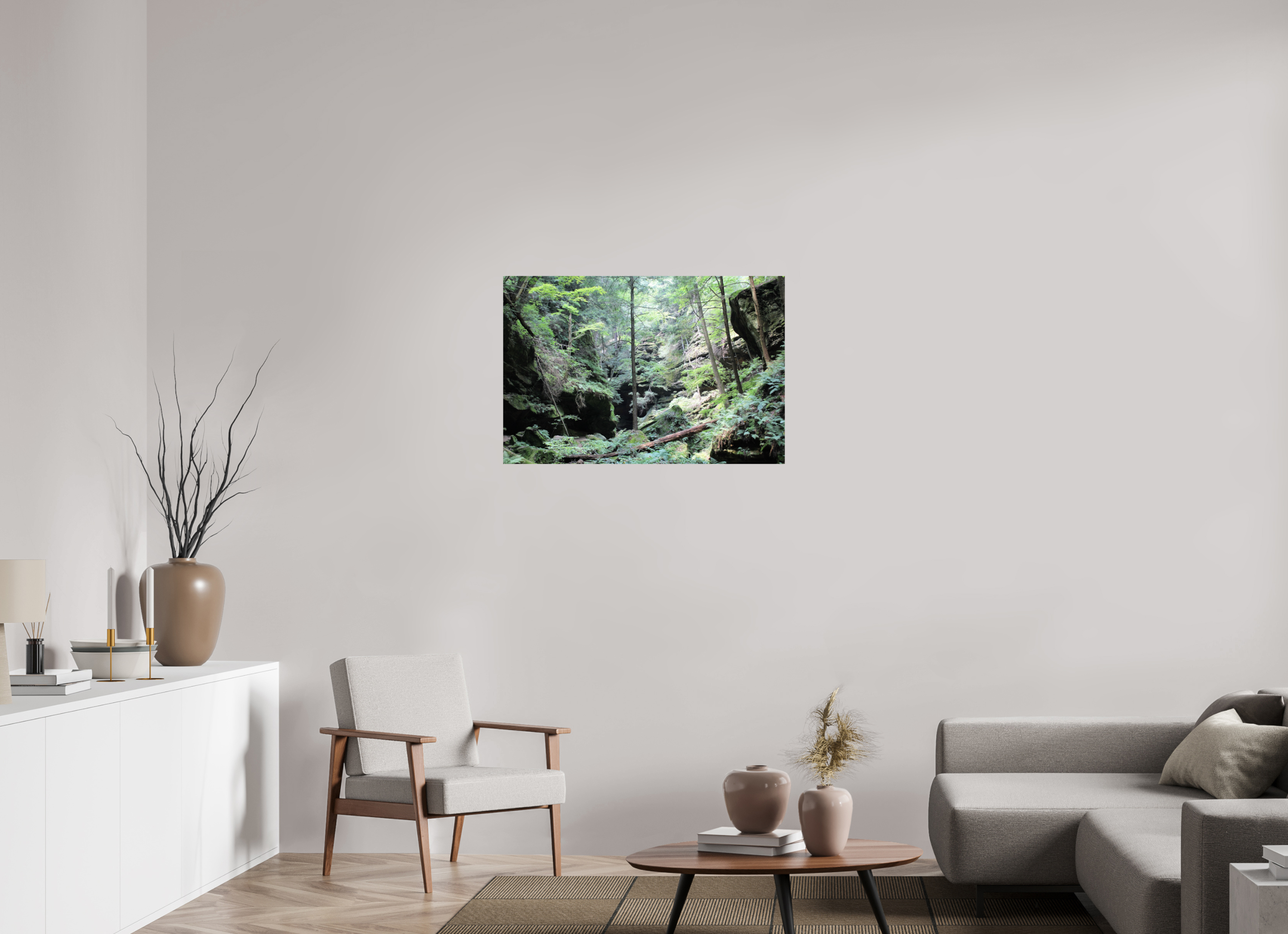 36 x 24″, Photo Print On Fuji Crystal DP II Woodland trek
