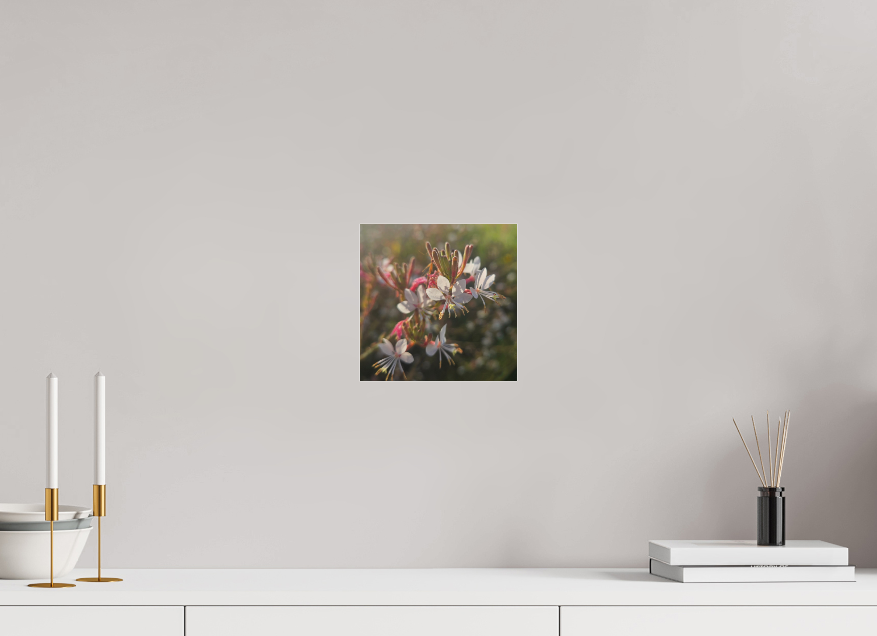 8 x 8″, Photo Print Under Acrylic Glass Morning light