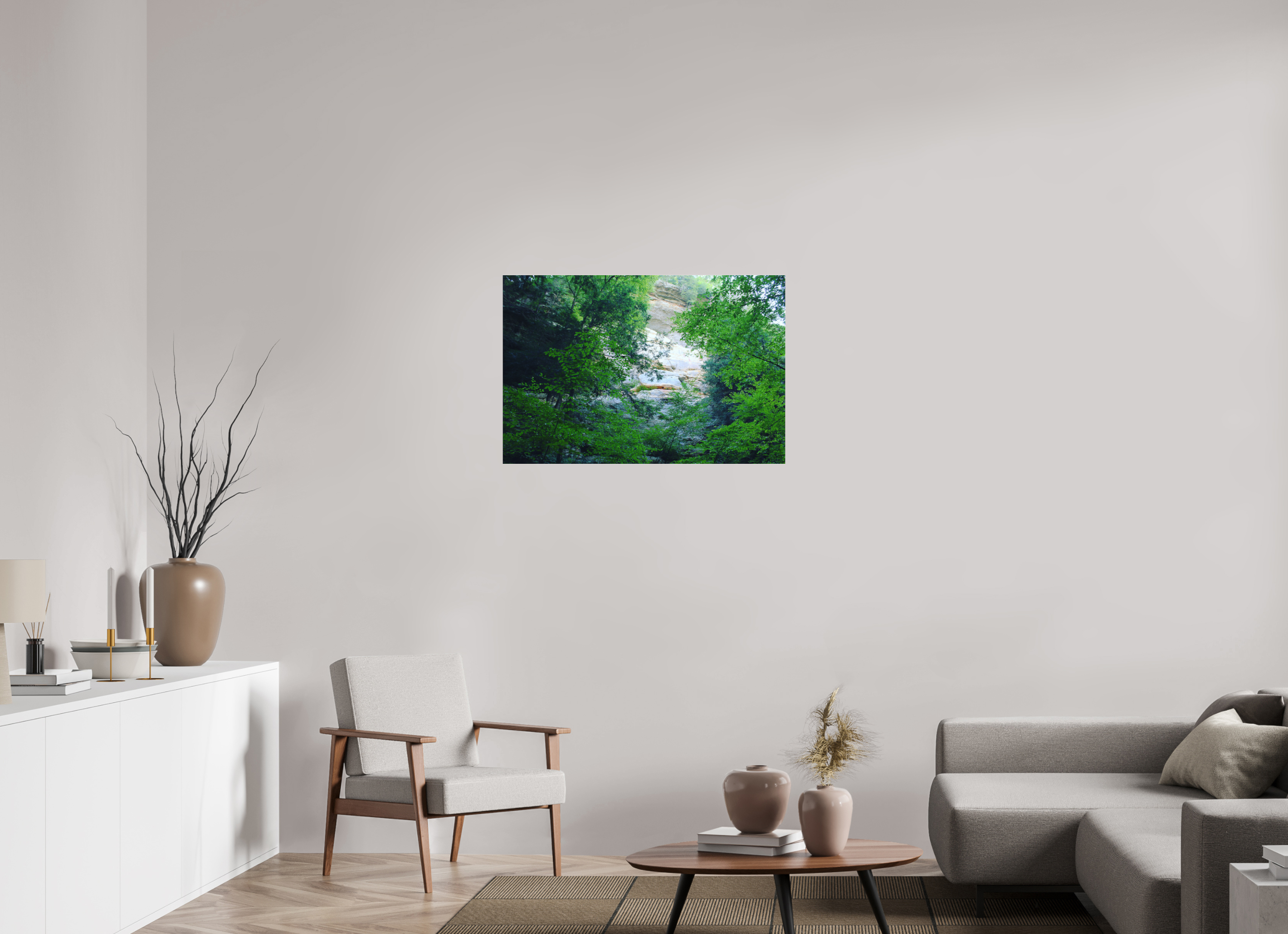 36 x 24″, Photo Print Under Acrylic Glass Sanstone cliffs